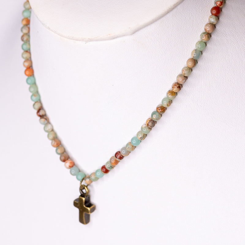 Kara Cross Necklace