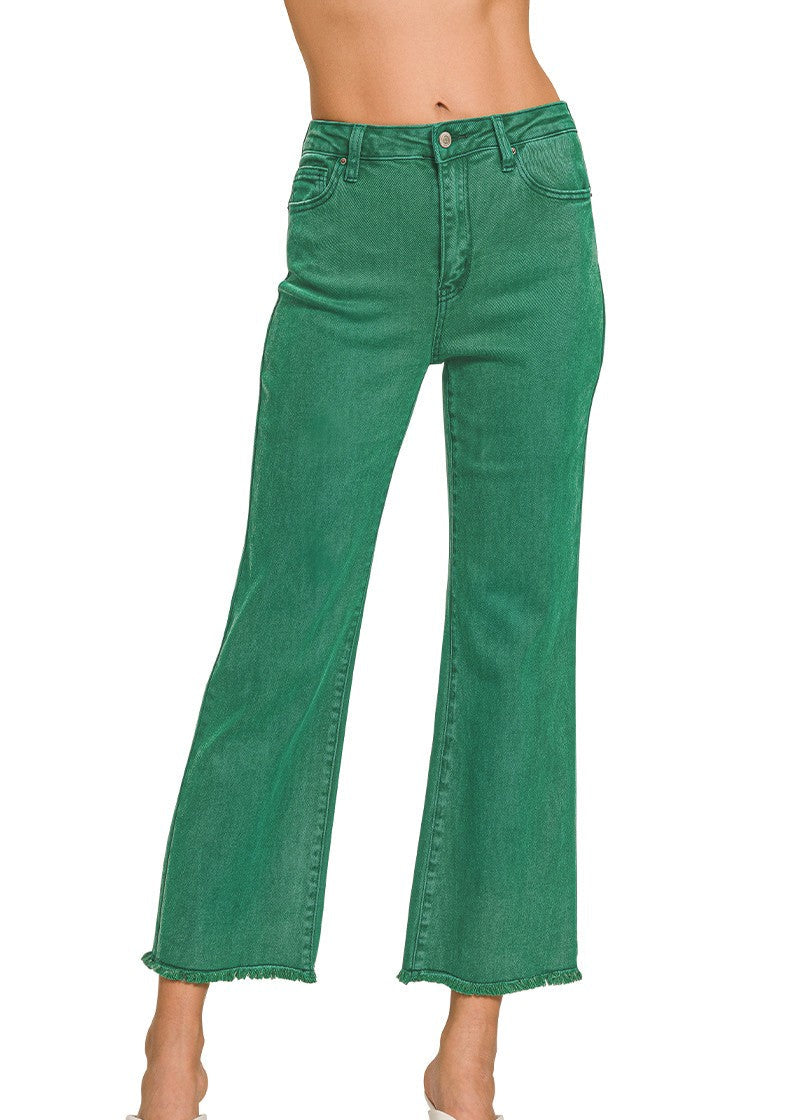Color Pop Flare Leg Pants