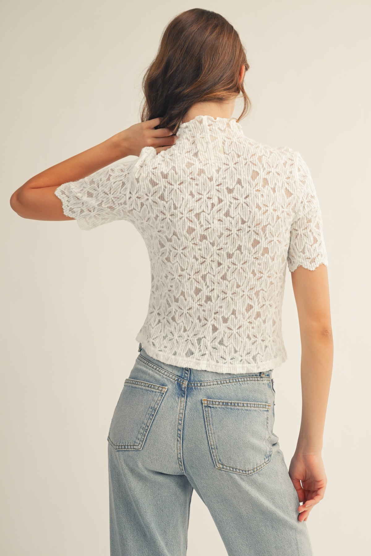 Belle Lace Top