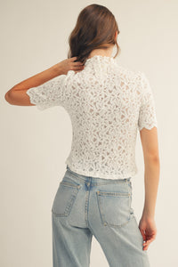 Belle Lace Top