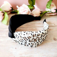 Two-Tone Leopard Hairband