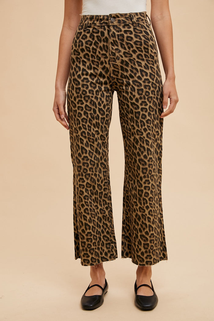Stretch Wide Leg Pants