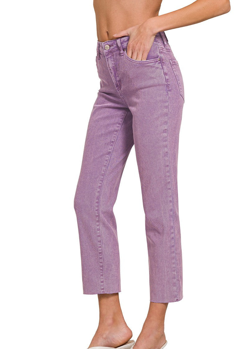 Color Pop Straight Leg Pants