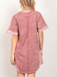 Washed T-Shirt Dress