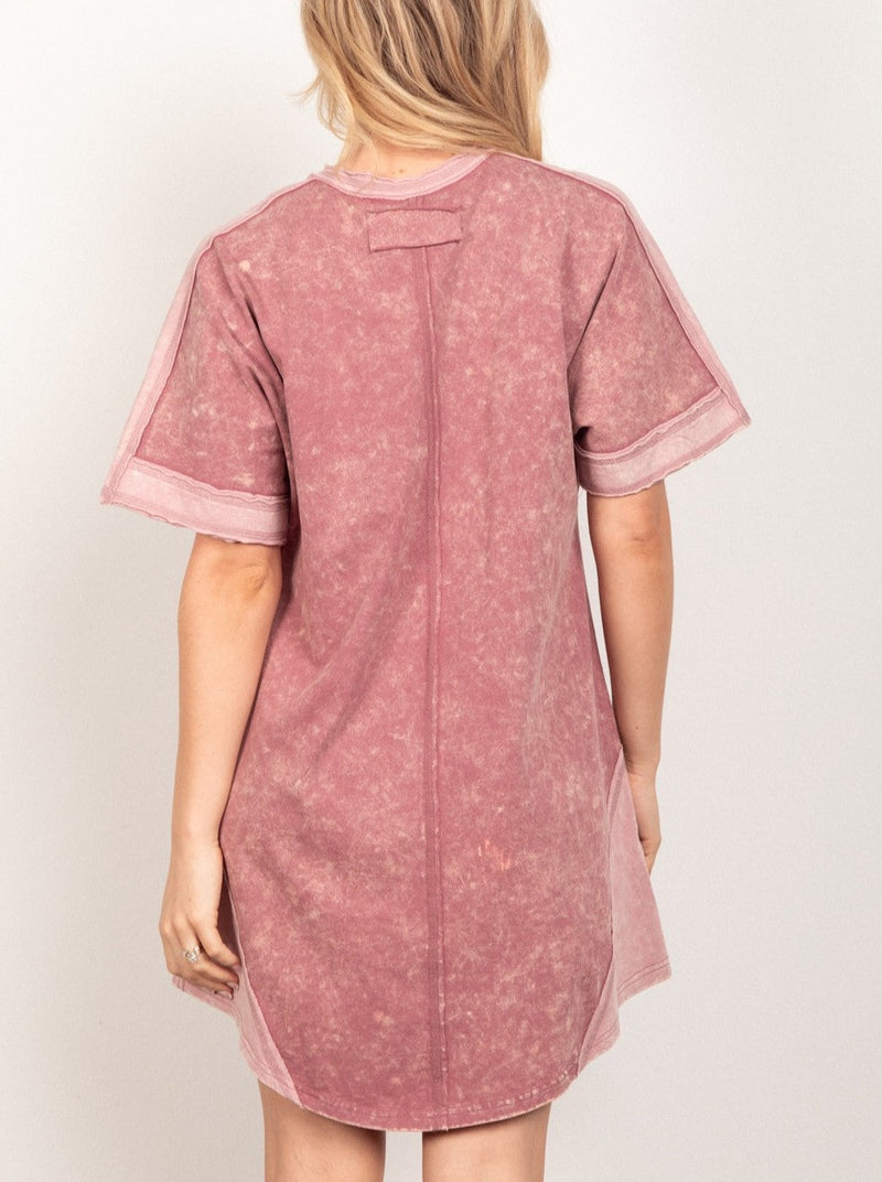 Washed T-Shirt Dress