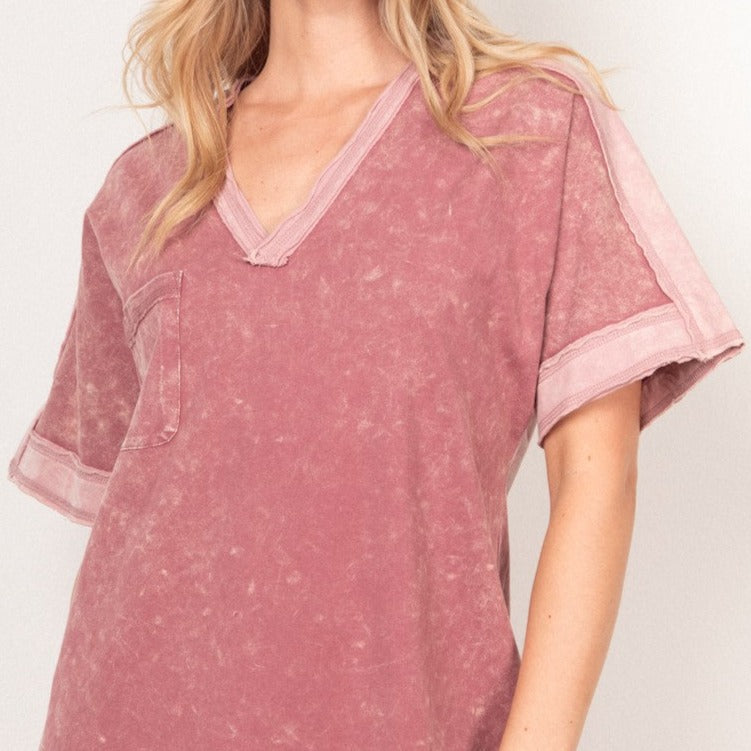 Washed T-Shirt Dress