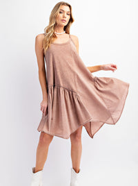 Mineral Washed Cami Dress