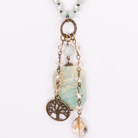 Mint Vintage Charms Necklace