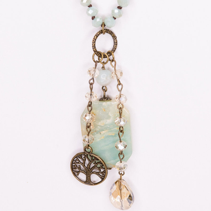 Mint Vintage Charms Necklace