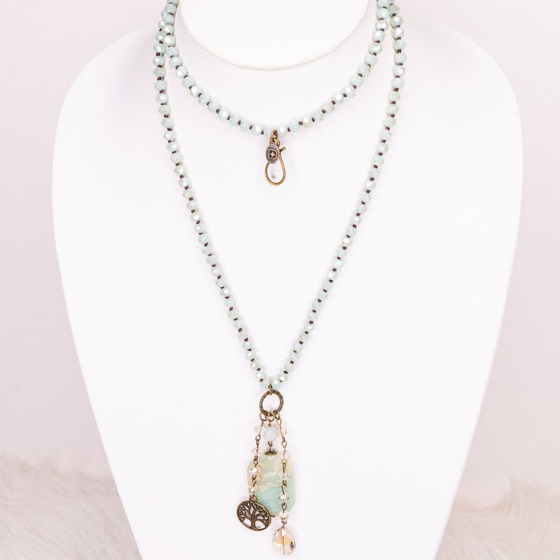 Mint Vintage Charms Necklace