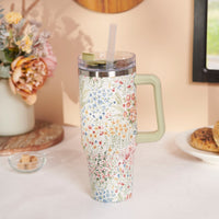 Mixed Floral Travel Mug