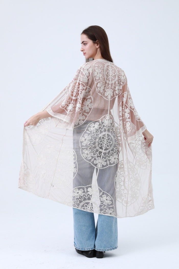Vintage Lace Kimono