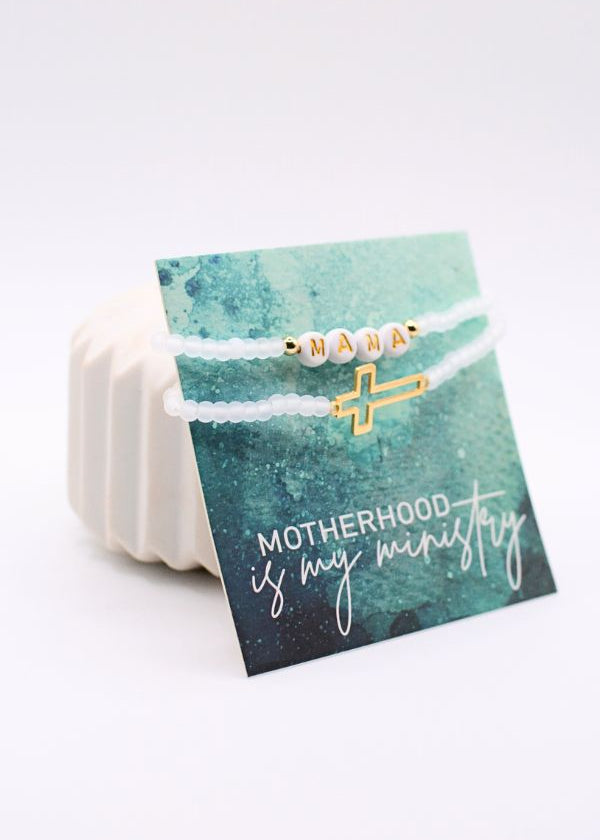 Motherhood Faith Bracelet Set
