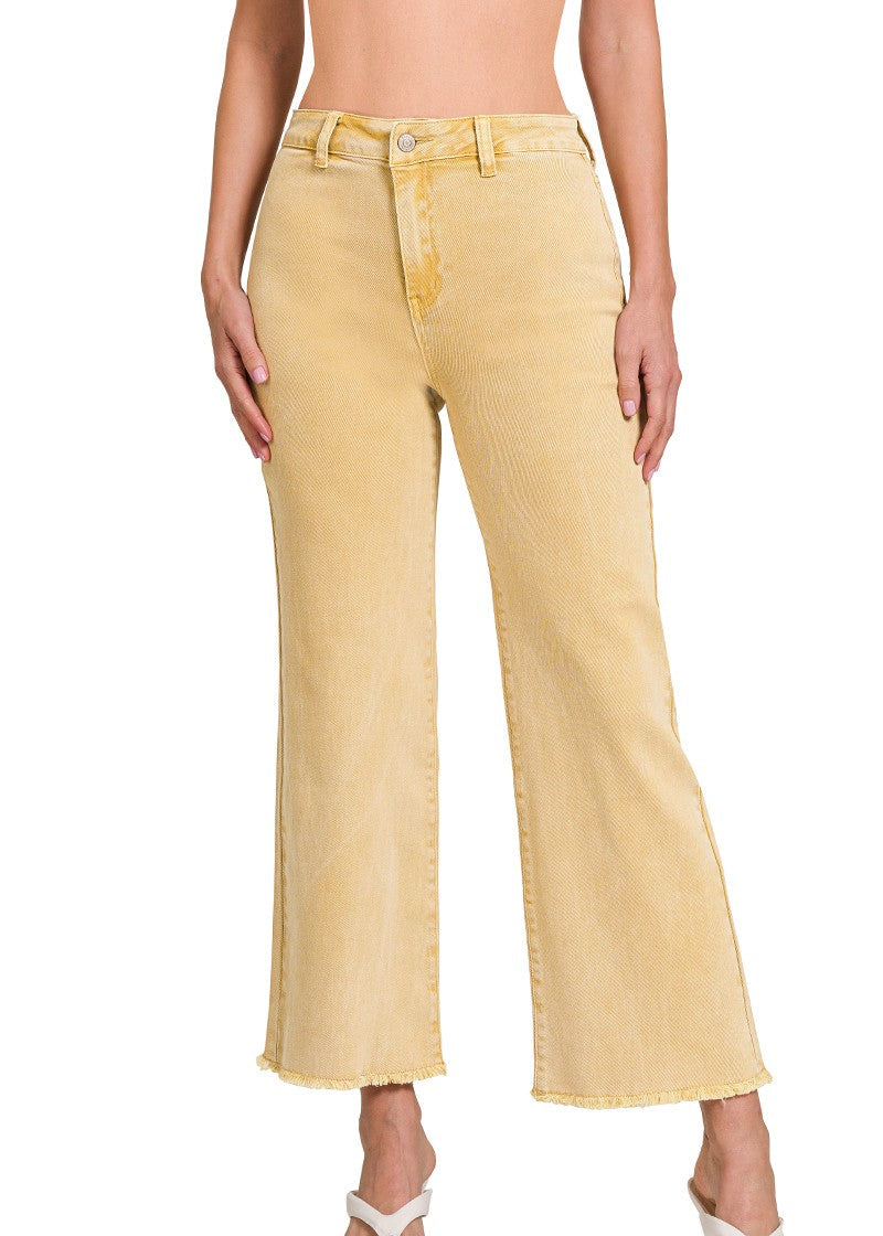 Color Pop Flare Leg Pants