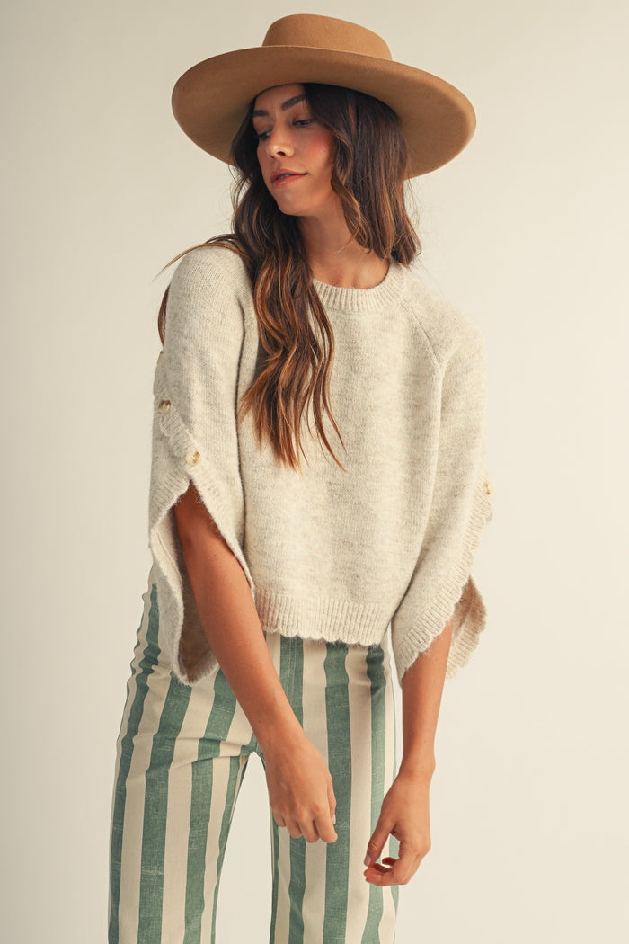Soft Serenity Sweater Top