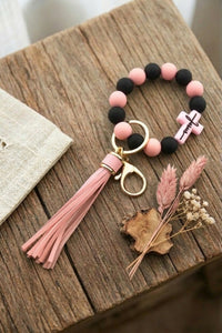 Jesus Cross Bubble Keychain