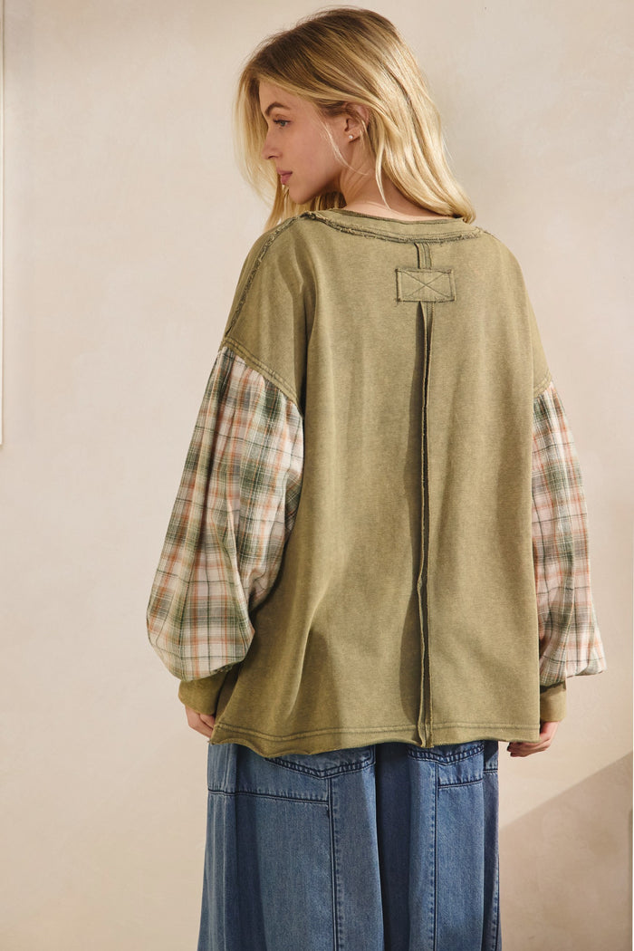 Indie Flannel Pullover