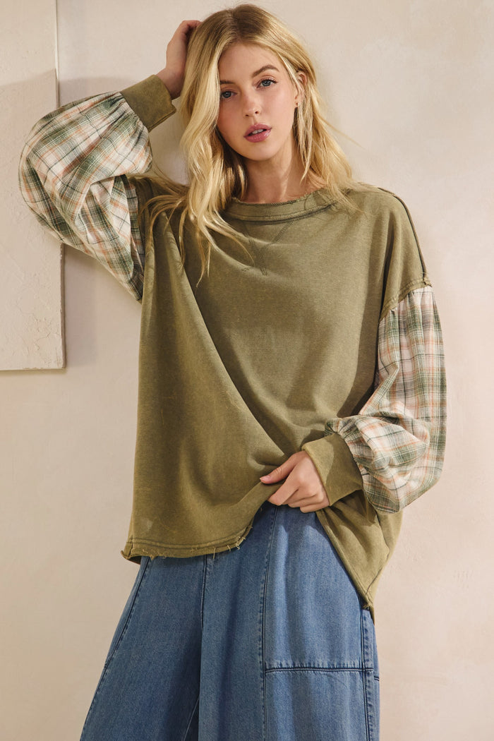 Indie Flannel Pullover