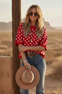 Timeless Polka Dot Top