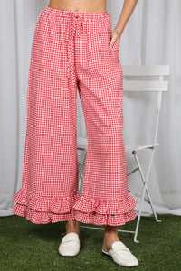 Gingham Gameday Pants