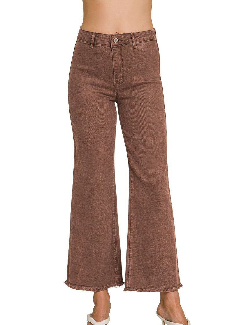 Color Pop Flare Leg Pants