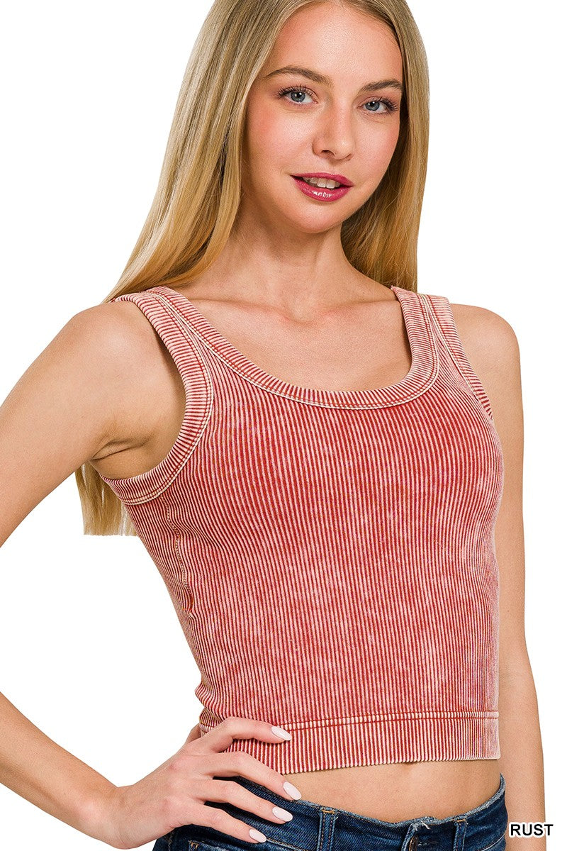 Stone Washed Bralette