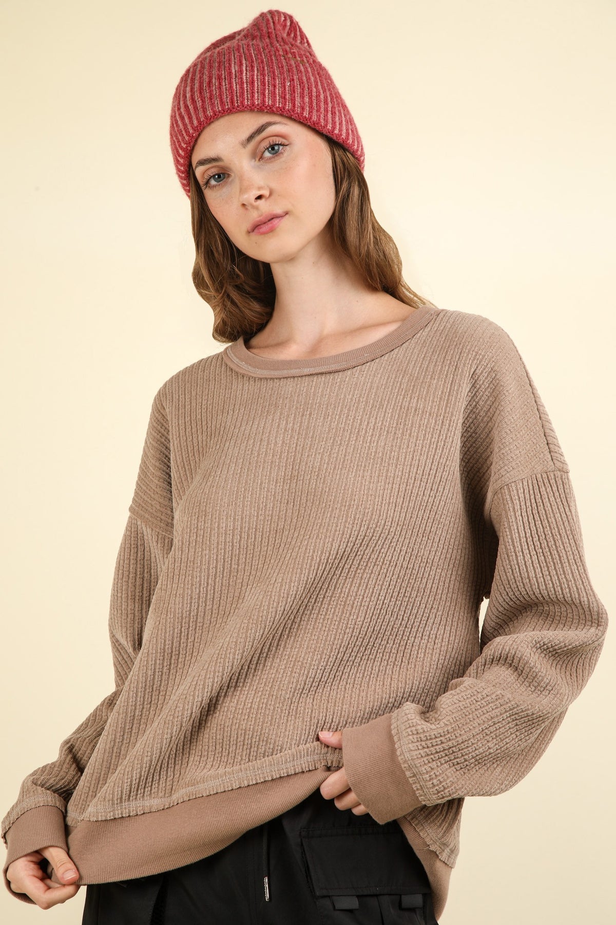 Soft Knit Sweater Top