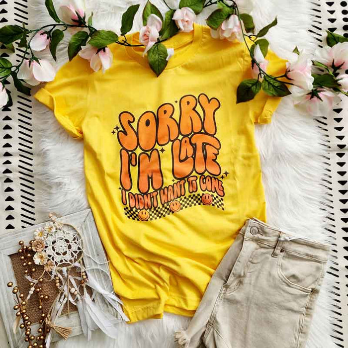 Sorry I'm Late Tee | DISCONTINUED