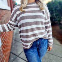 Striped Knitted Sweater