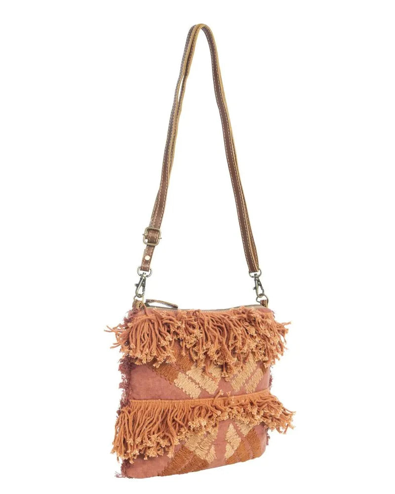 Sunset Fringe Myra Crossbody Bag