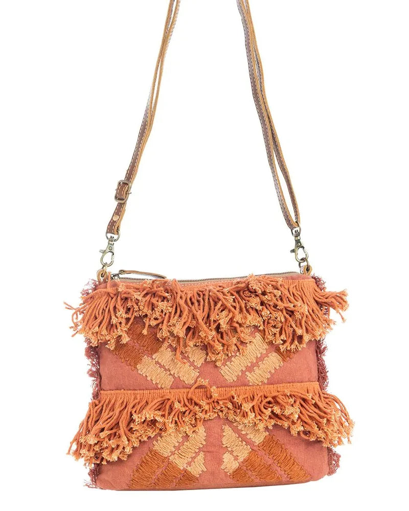 Sunset Fringe Myra Crossbody Bag