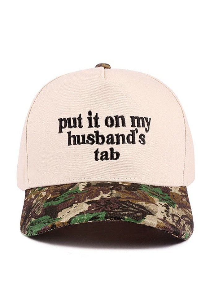 Put it on my Husband's Tab Hat