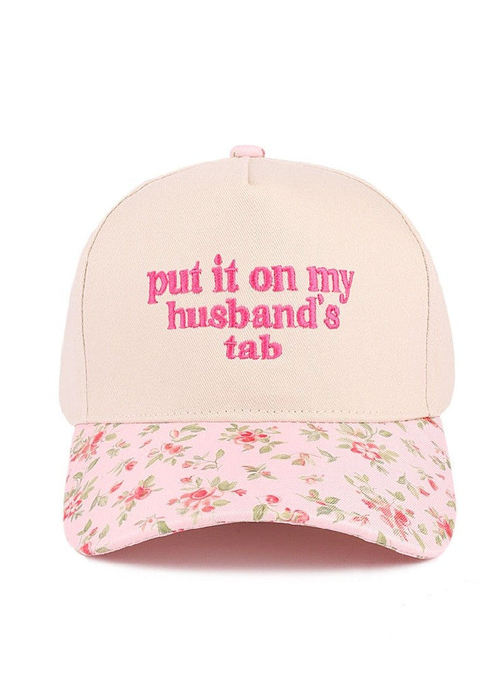 Put it on my Husband's Tab Hat