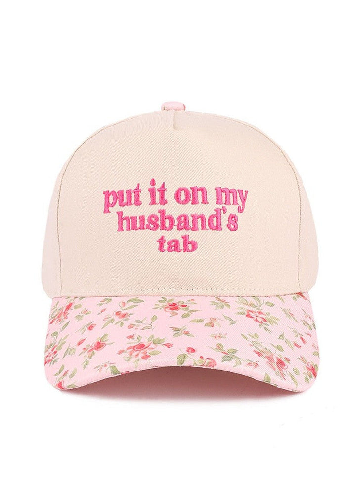 Put it on my Husband's Tab Hat
