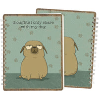 Thoughts with Dog Notebook