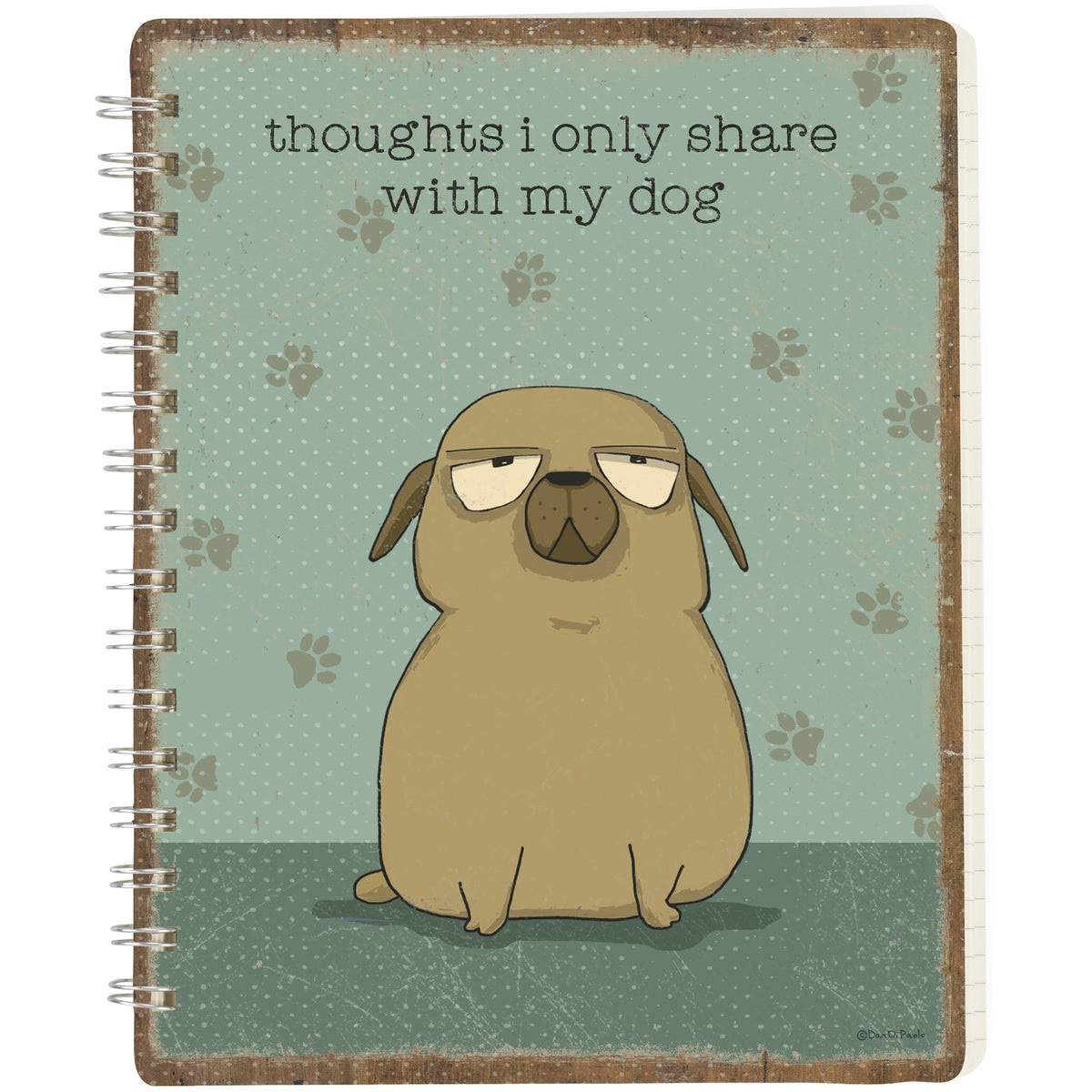 Thoughts with Dog Notebook