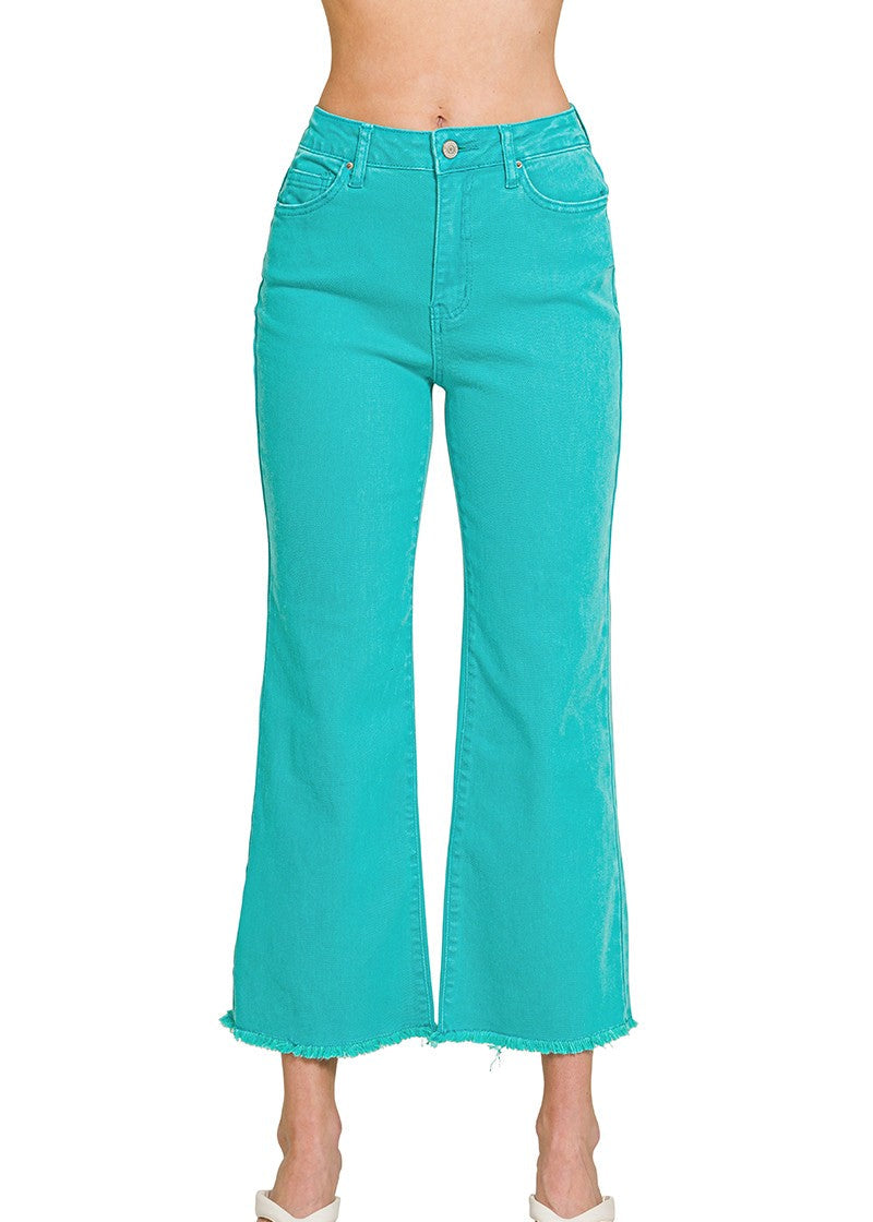 Color Pop Flare Leg Pants