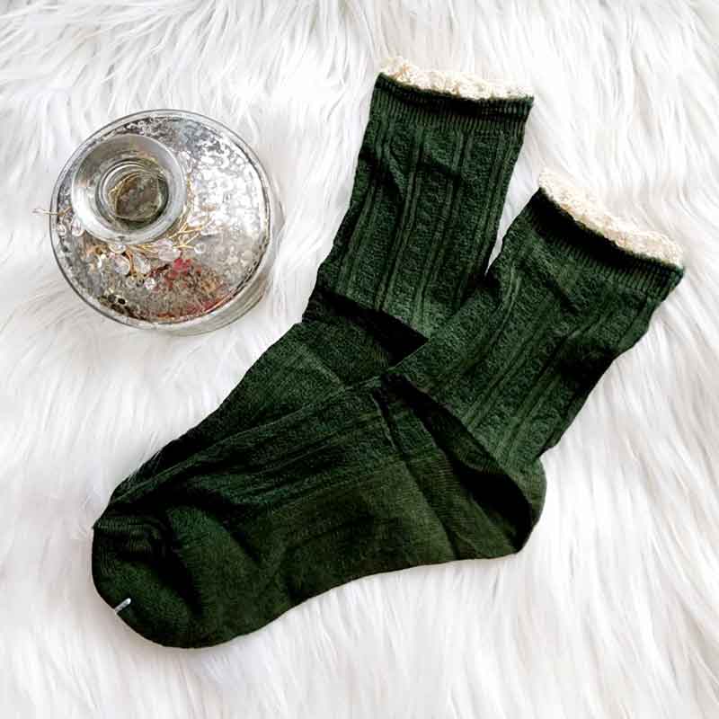 Vintage Lace Socks