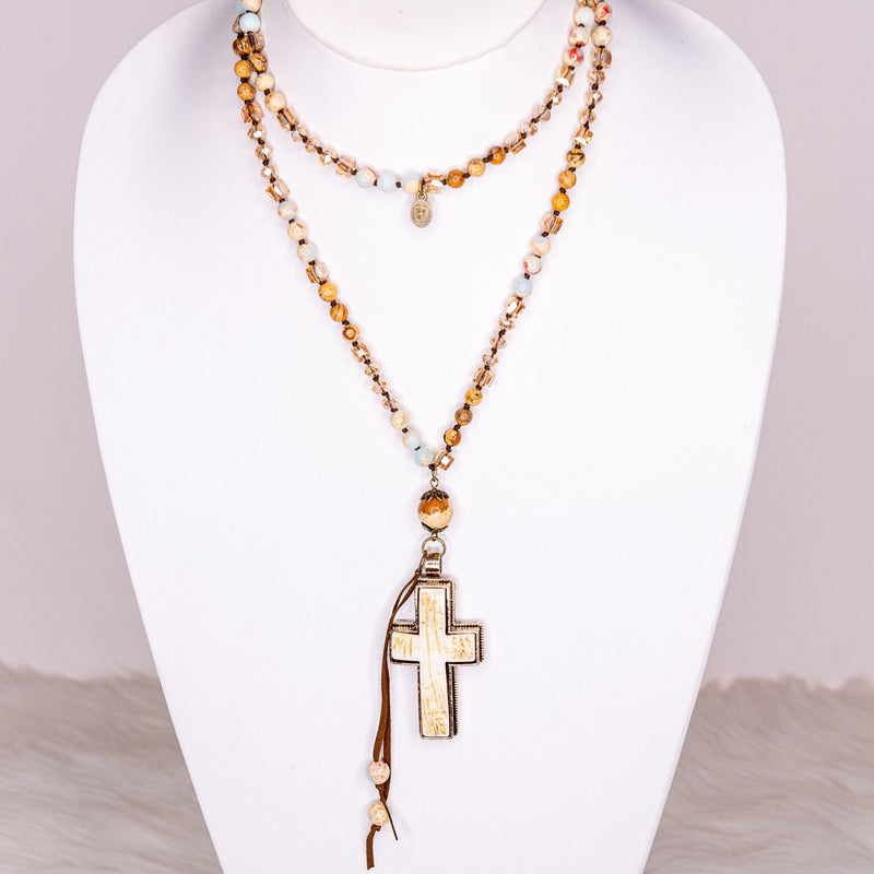 Vintage Cross Necklace