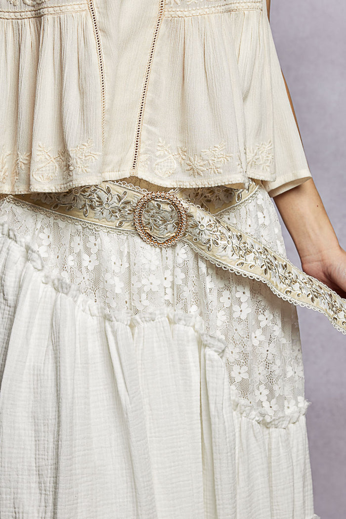 Vintage Lace Belt