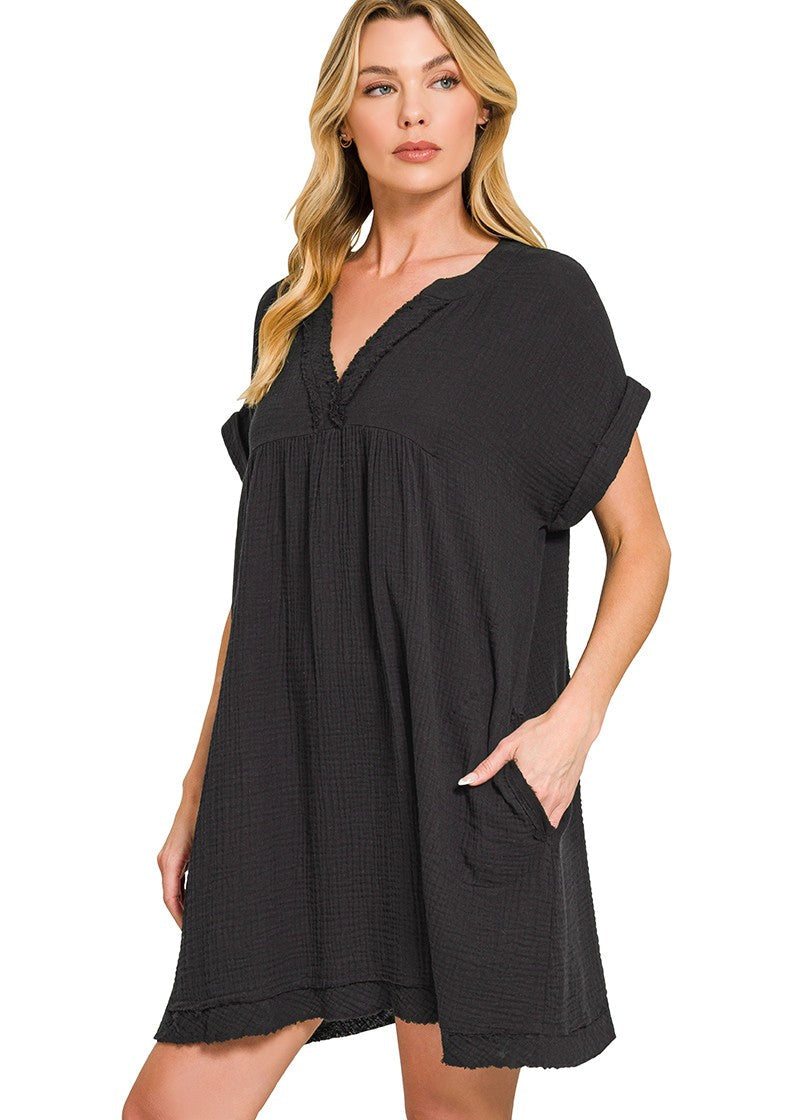 Beach Bound Gauze Dress