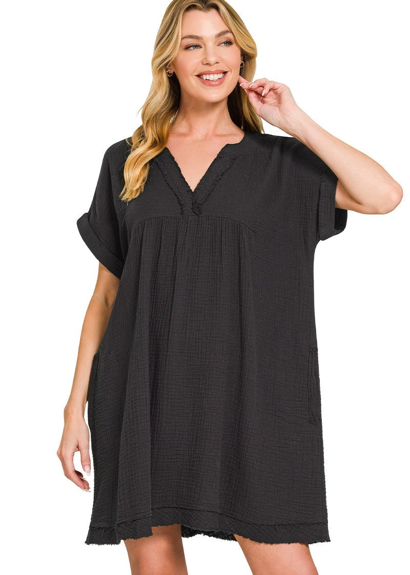 Beach Bound Gauze Dress