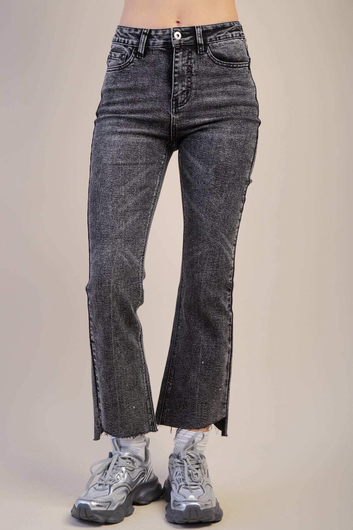 Denim Bootcut Pants