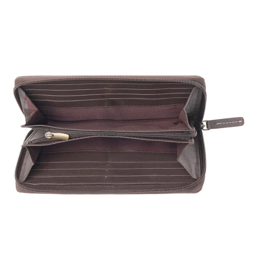 Blue Blooms Myra Wallet