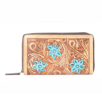 Blue Blooms Myra Wallet