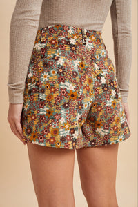 The BOHO Florals Skort