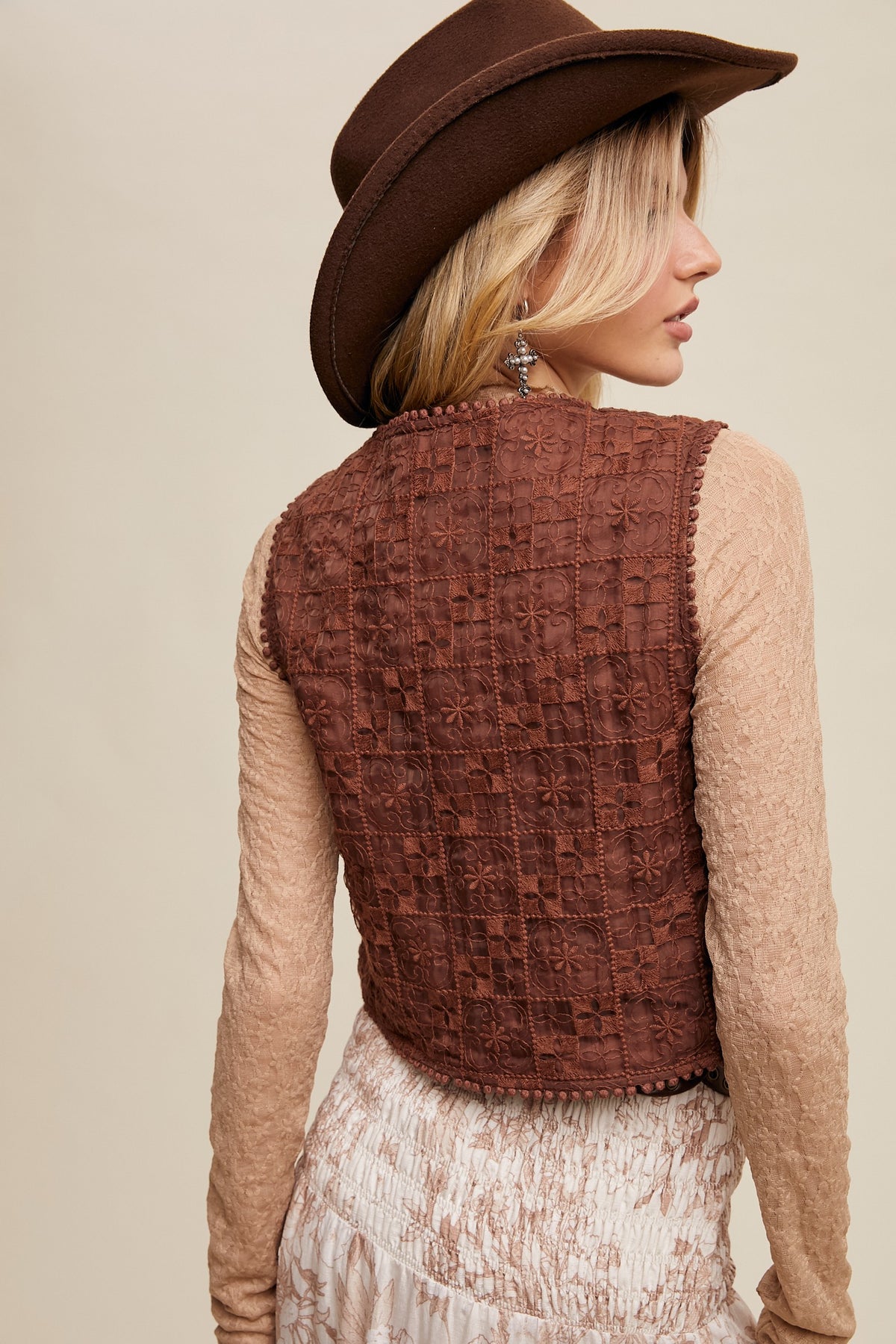 BOHO Embroidered Vest