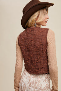 BOHO Embroidered Vest