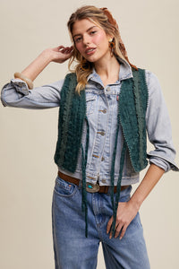 BOHO Embroidered Vest