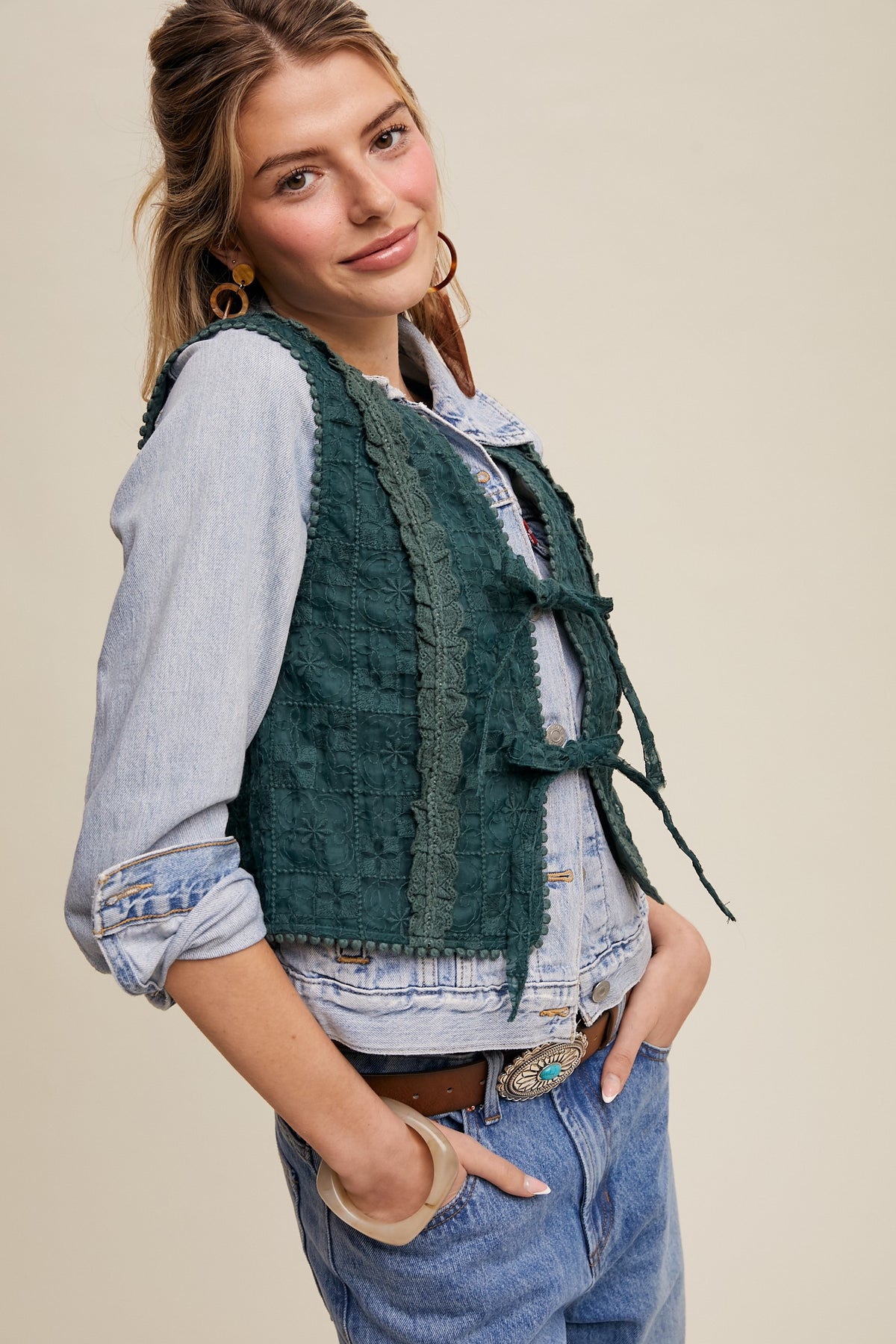 BOHO Embroidered Vest